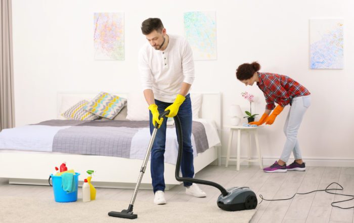 how to clean your bedroom