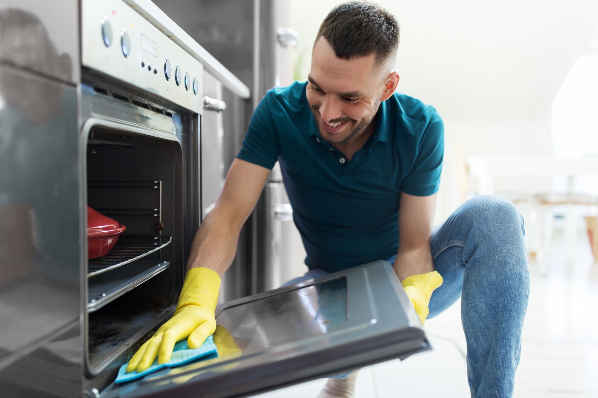 how to clean an oven door how to clean an oven door